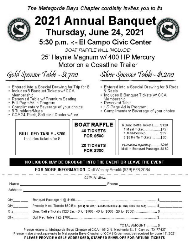 Matagorda Bays CCA Texas