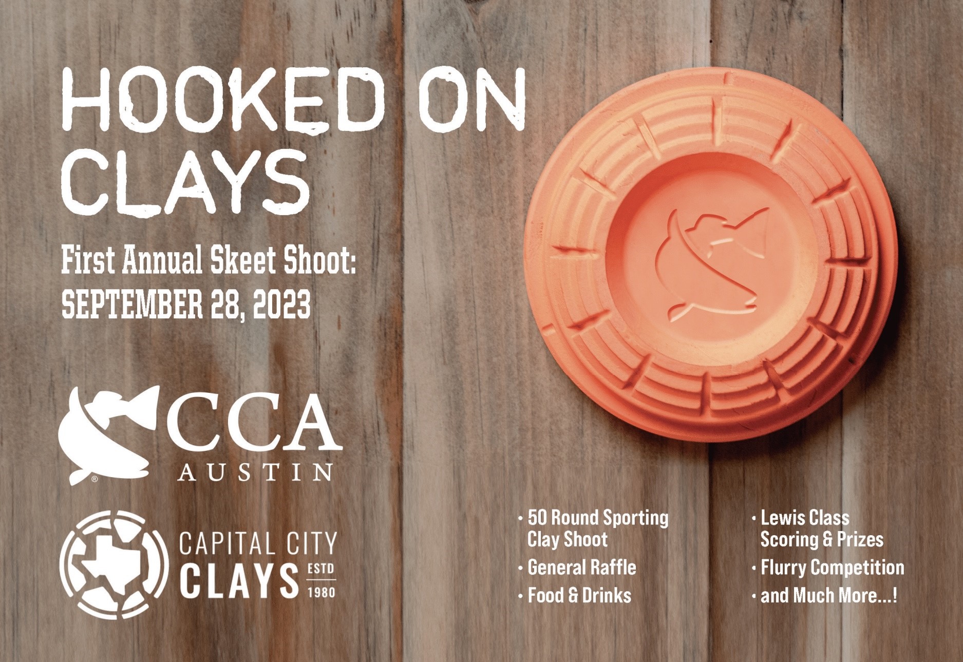 2023 First Annual CCA Austin Hooked On Clays CCA Texas