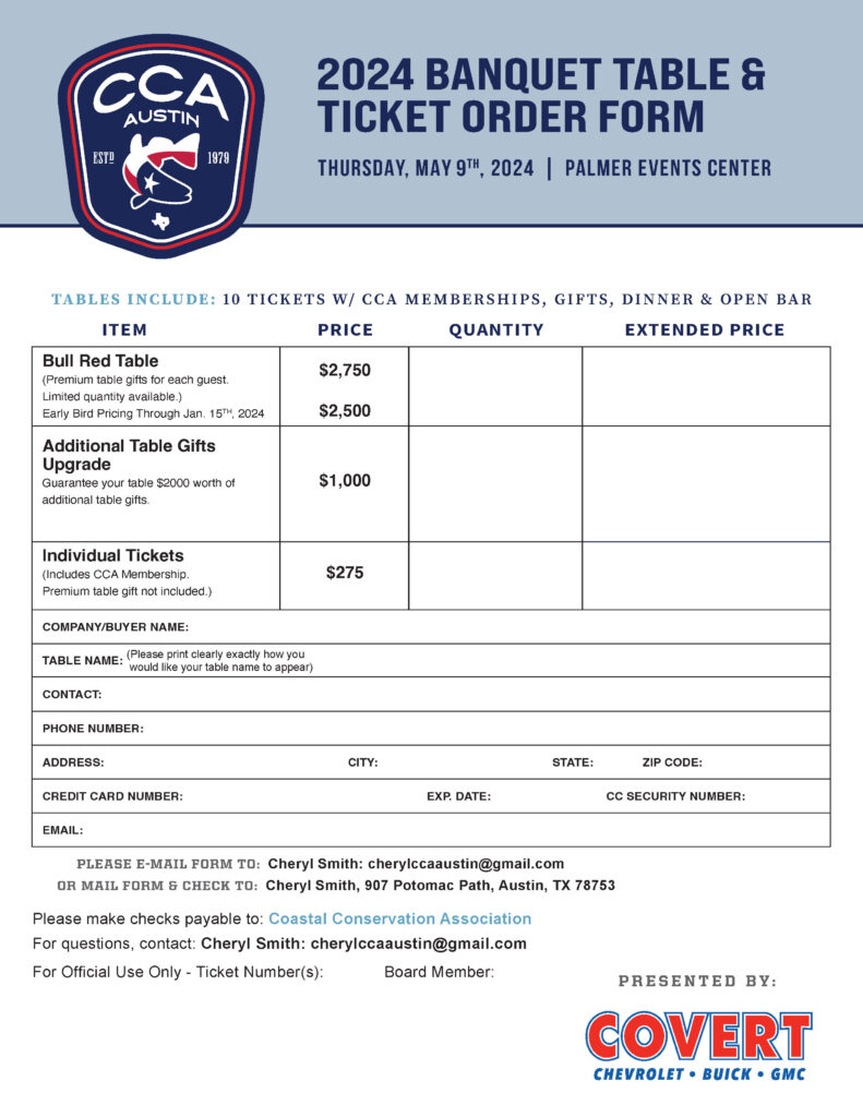 Austin Chapter CCA Texas