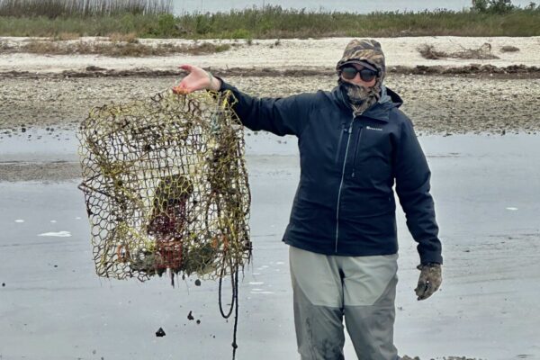 Aransas Bay - Crab trap cleanup