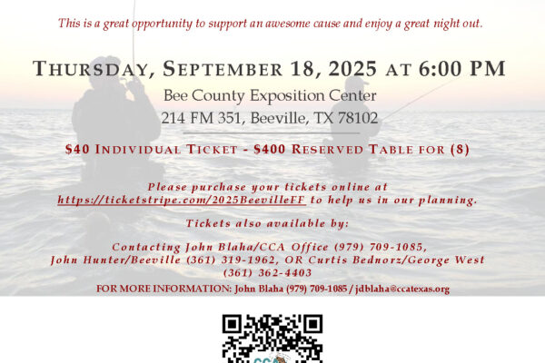 2025 Beeville Fish Fry Flyer